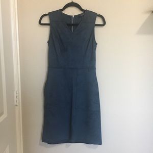 NWOT Teal “Suede” Dress